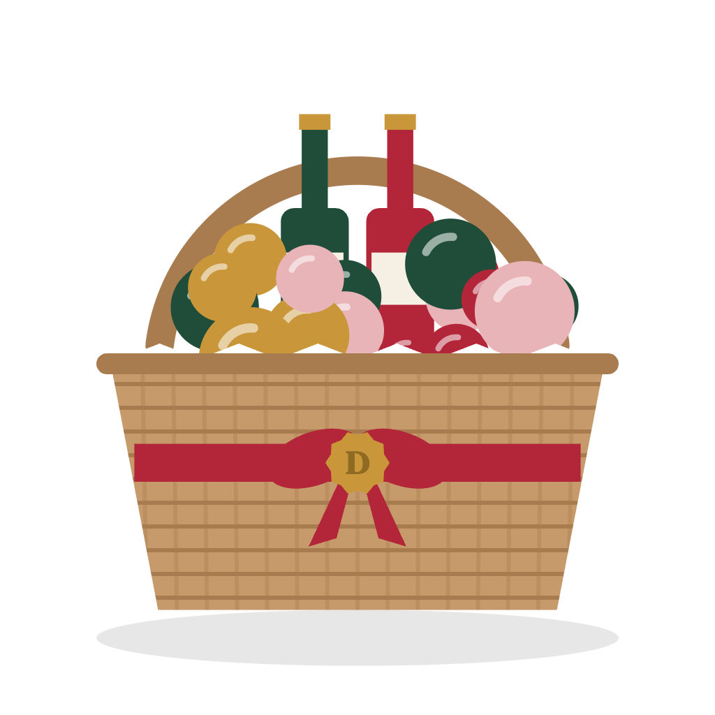Een geschenkmand van Dankjemand