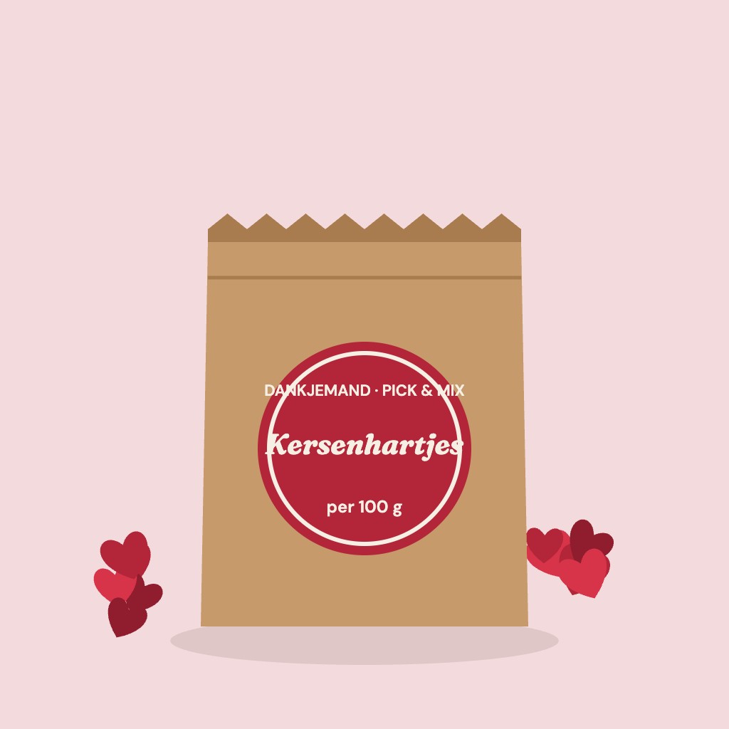 Kersenhartjes (100 g)
