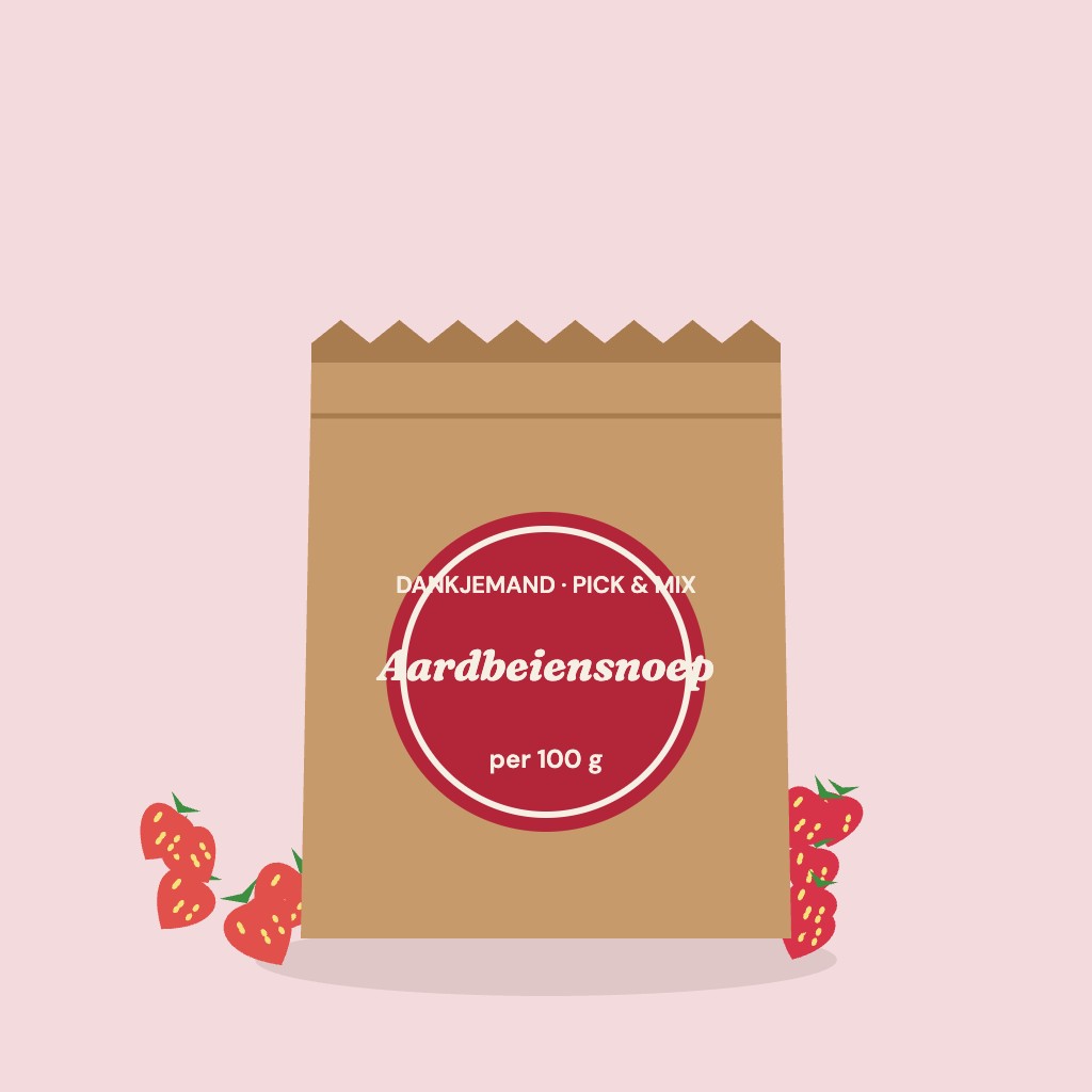 Aardbeiensnoep (100 g)