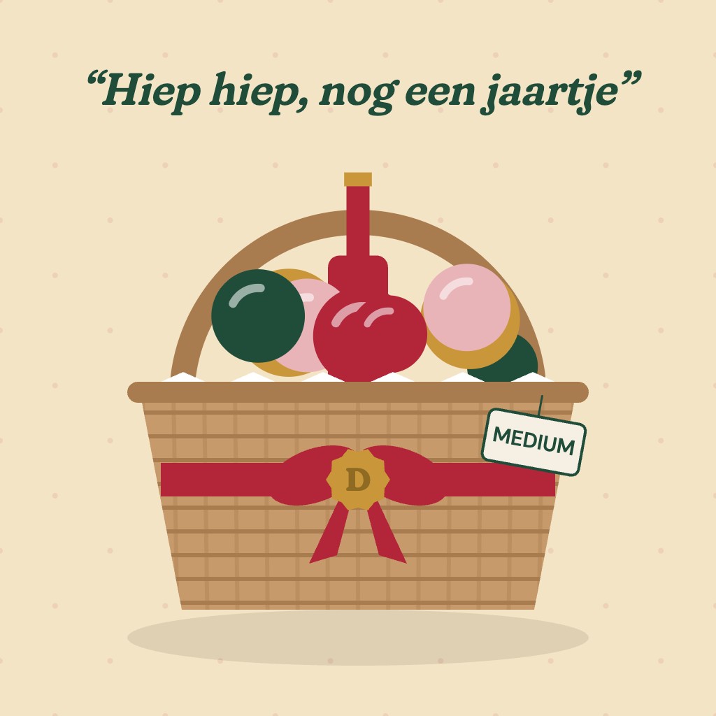 Hiep hiep, nog een jaartje