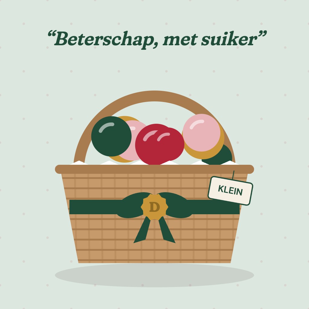 Beterschap, met suiker