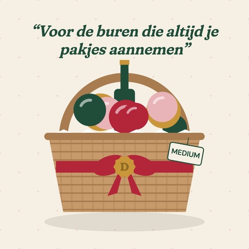Voor de buren die altijd je pakjes aannemen